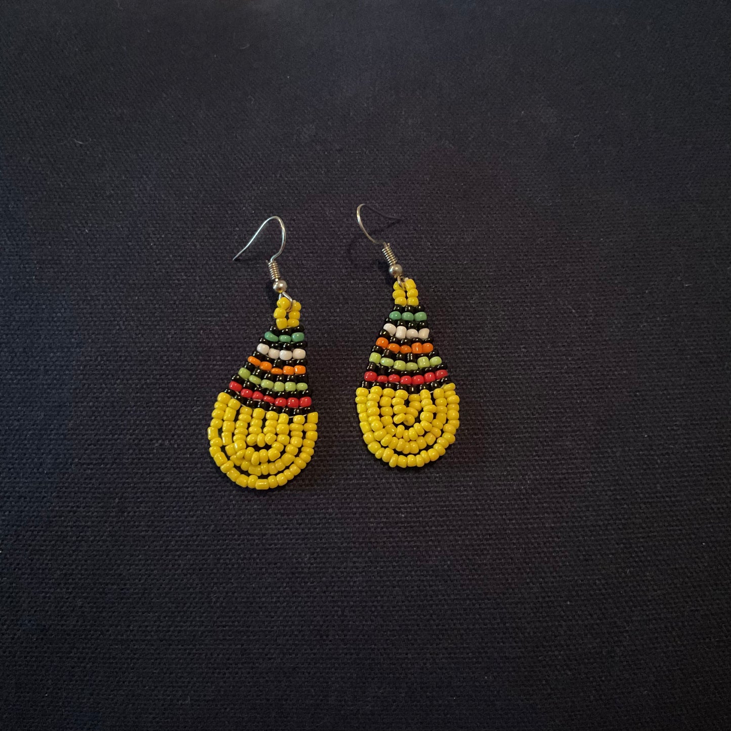 Handmade beaded earrings