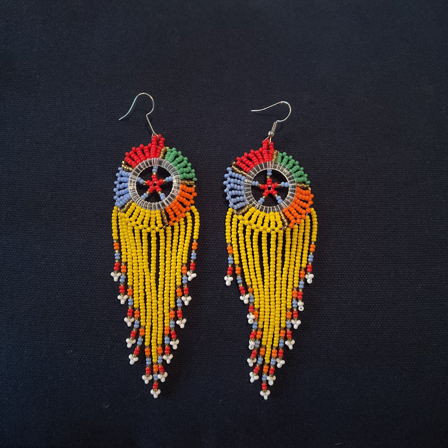 Handmade beaded earrings