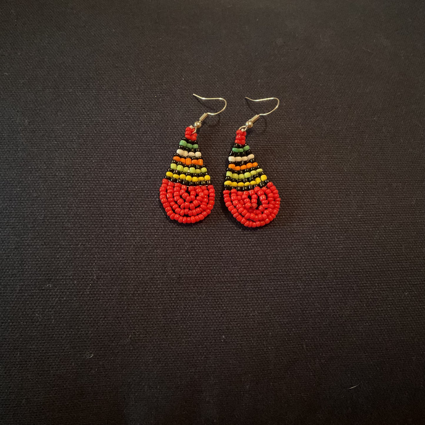 Handmade beaded earrings